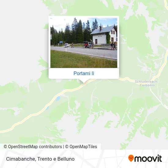 Mappa Cimabanche