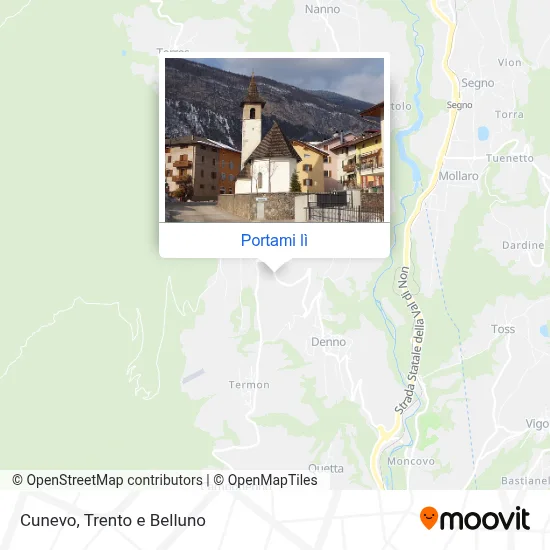 Mappa Cunevo