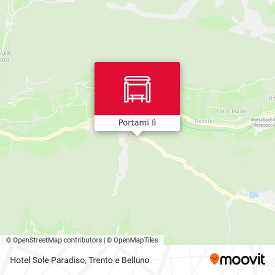 Mappa Hotel Sole Paradiso