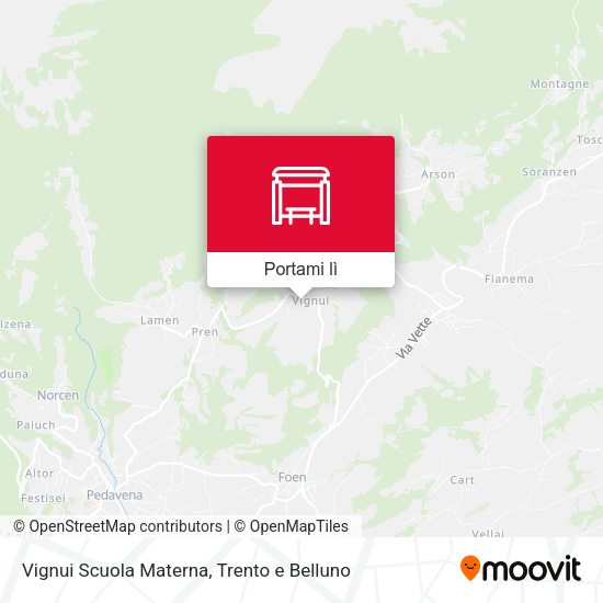 Mappa Vignui Scuola Materna