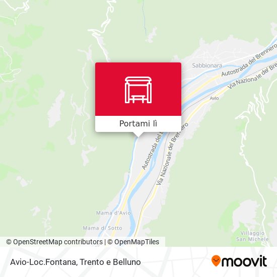Mappa Avio-Loc.Fontana