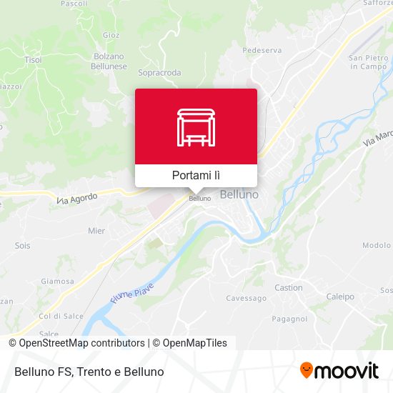 Mappa Belluno FS