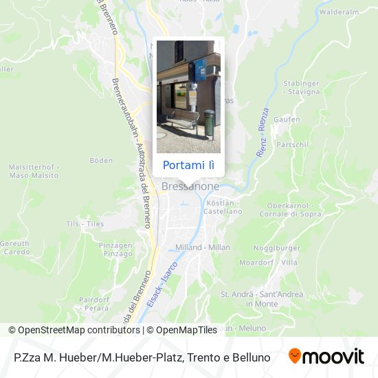 Mappa P.Zza M. Hueber/M.Hueber-Platz