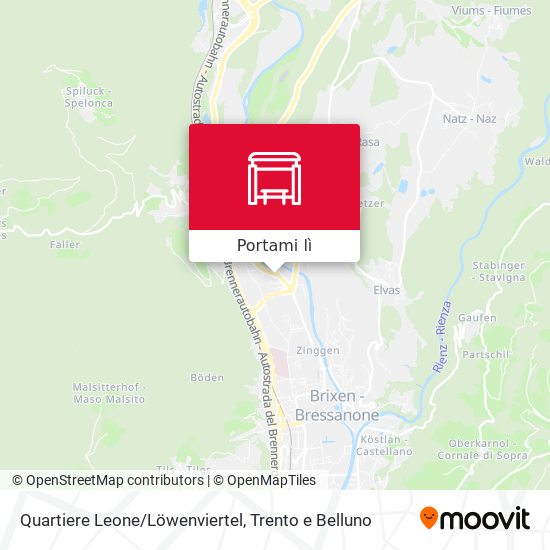 Mappa Quartiere Leone/Löwenviertel