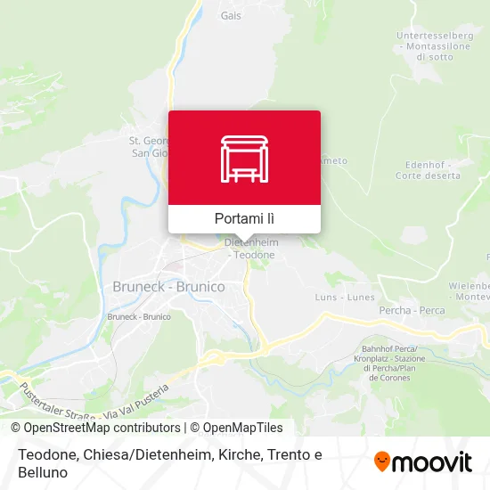 Mappa Teodone, Chiesa / Dietenheim, Kirche