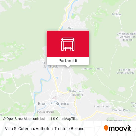 Mappa Villa S. Caterina/Aufhofen