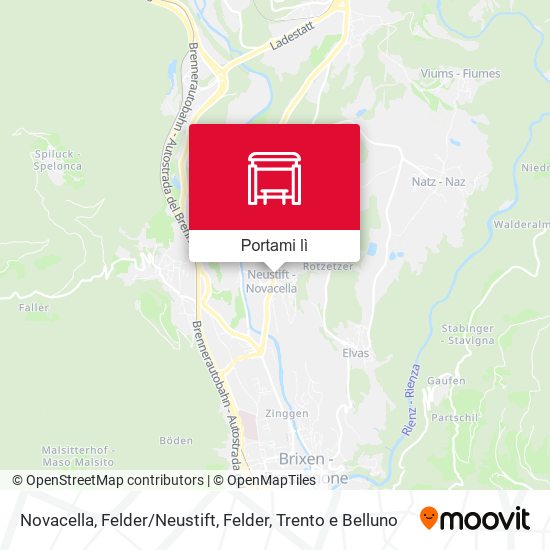 Mappa Novacella, Felder / Neustift, Felder