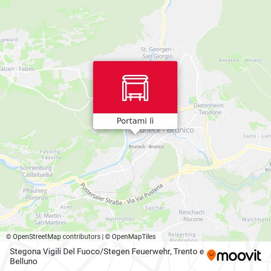 Mappa Stegona Vigili Del Fuoco / Stegen Feuerwehr