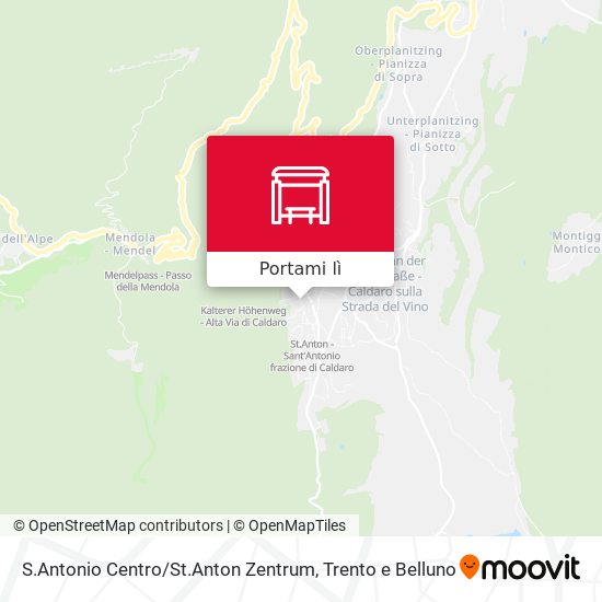 Mappa S.Antonio Centro / St.Anton Zentrum