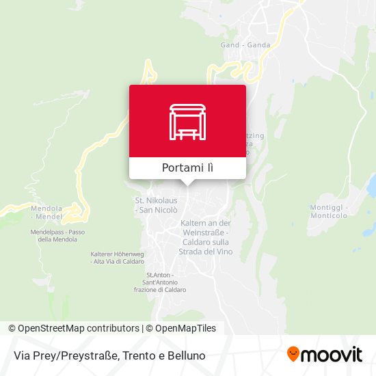 Mappa Via Prey/Preystraße