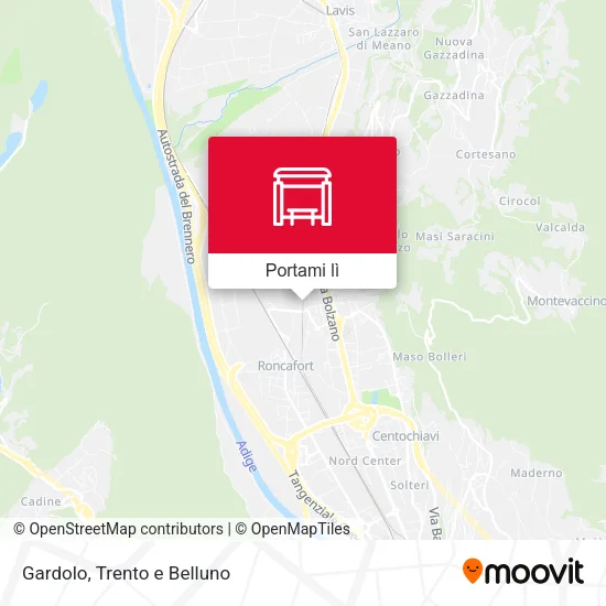 Mappa Gardolo