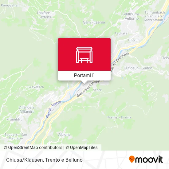 Mappa Chiusa/Klausen