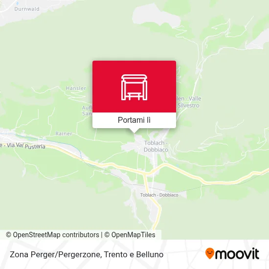 Mappa Zona Perger/Pergerzone