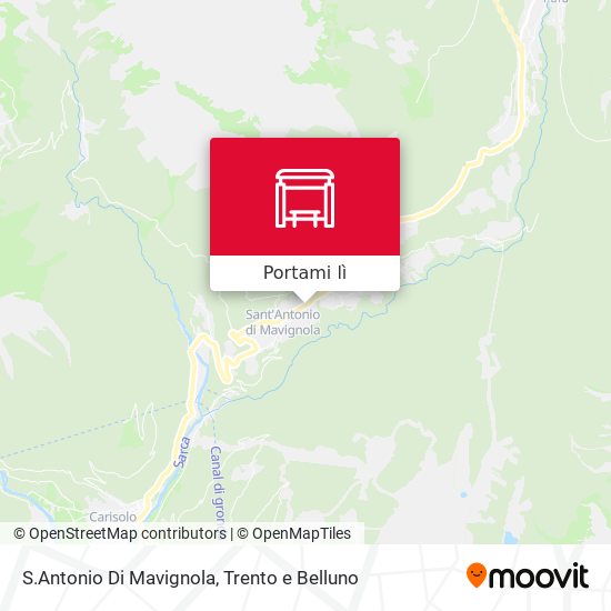 Mappa S.Antonio Di Mavignola