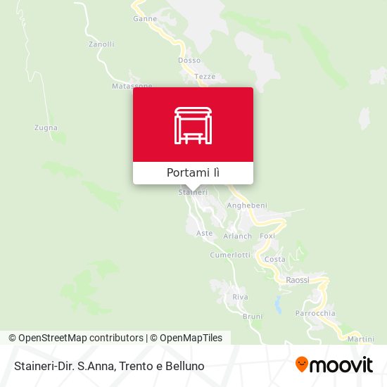 Mappa Staineri-Dir. S.Anna