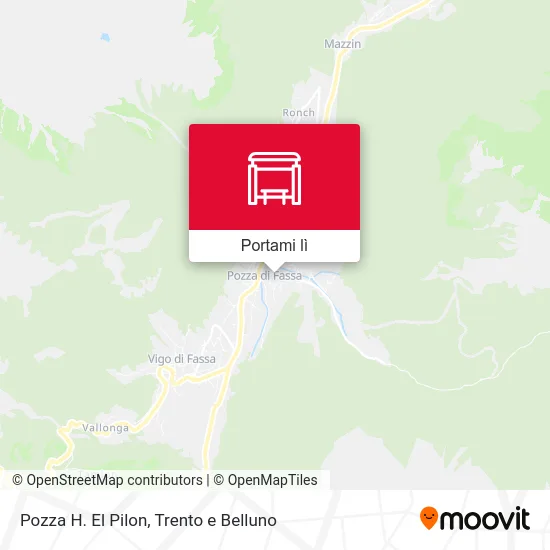 Mappa Pozza H. El Pilon