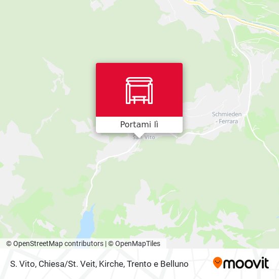 Mappa S. Vito, Chiesa / St. Veit, Kirche