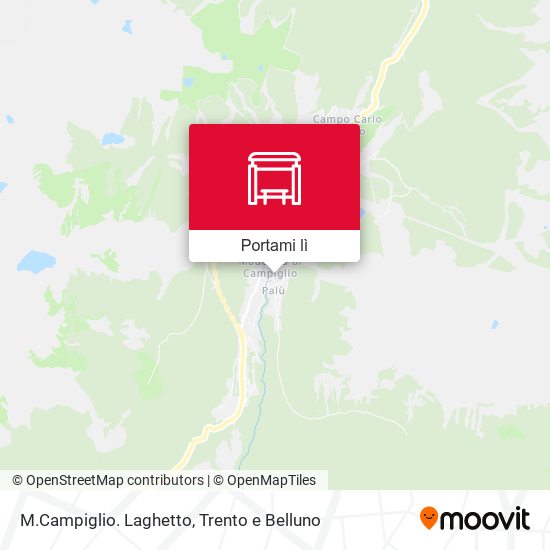 Mappa M.Campiglio. Laghetto