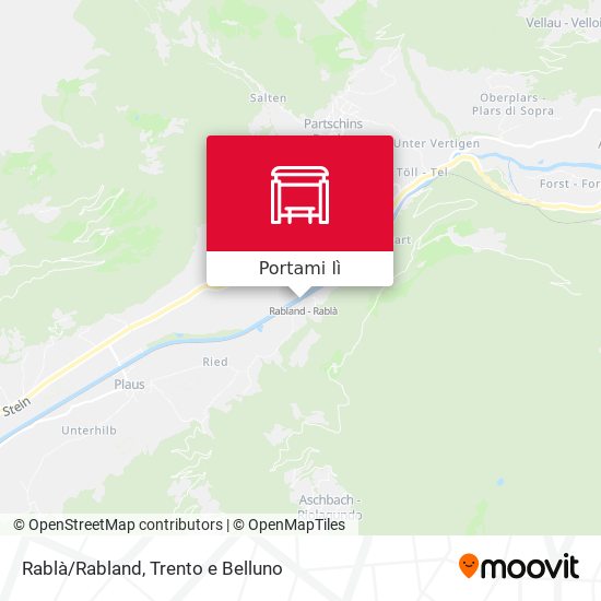 Mappa Rablà/Rabland