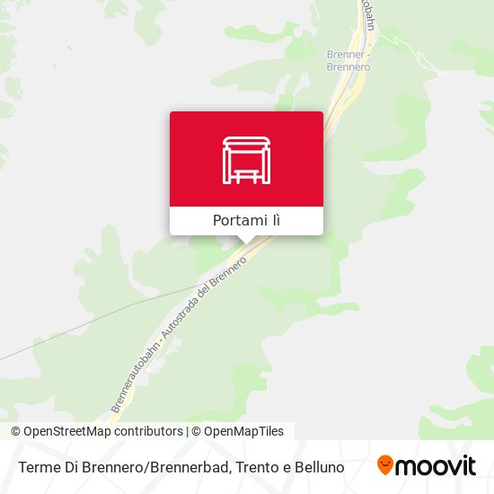 Mappa Terme Di Brennero/Brennerbad