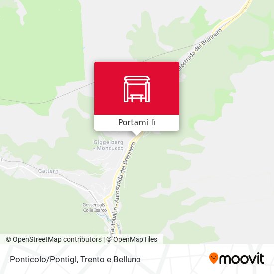 Mappa Ponticolo/Pontigl