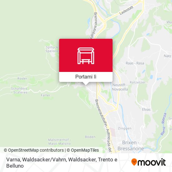 Mappa Varna, Waldsacker / Vahrn, Waldsacker