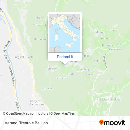 Mappa Verano