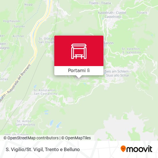 Mappa S. Vigilio/St. Vigil