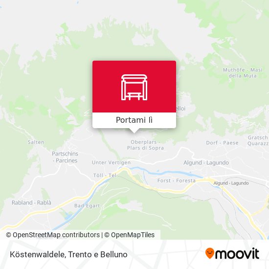 Mappa Köstenwaldele
