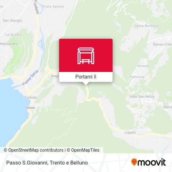 Mappa Passo S.Giovanni