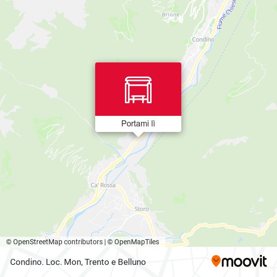 Mappa Condino. Loc. Mon