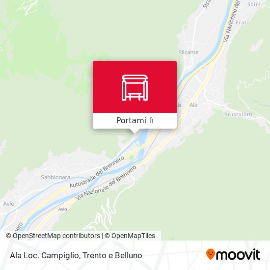 Mappa Ala Loc. Campiglio