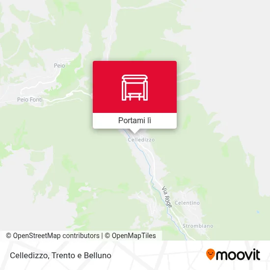 Mappa Celledizzo