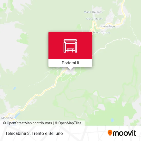 Mappa Telecabina 3