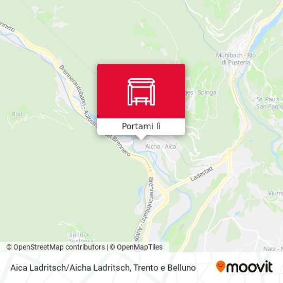 Mappa Aica Ladritsch/Aicha Ladritsch