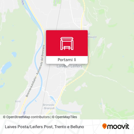 Mappa Laives Posta/Leifers Post