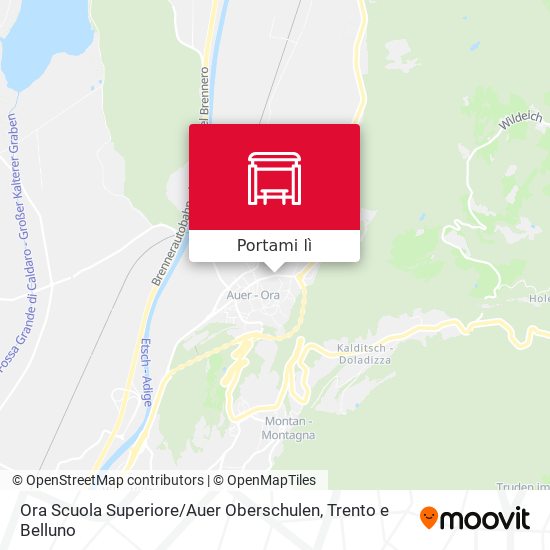 Mappa Ora Scuola Superiore / Auer Oberschulen