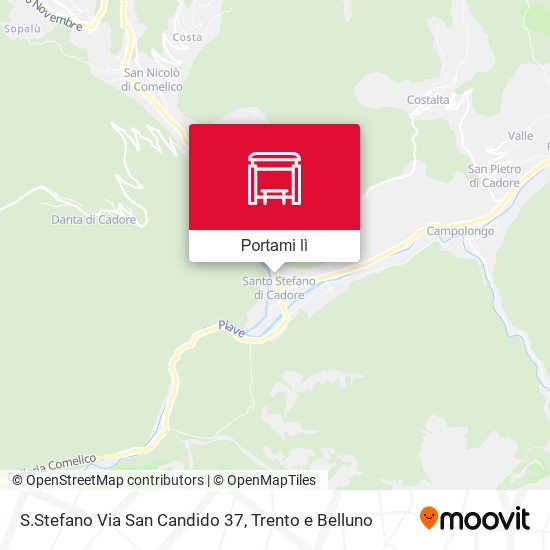 Mappa S.Stefano Via San Candido 37