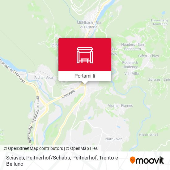 Mappa Sciaves, Peitnerhof / Schabs, Peitnerhof