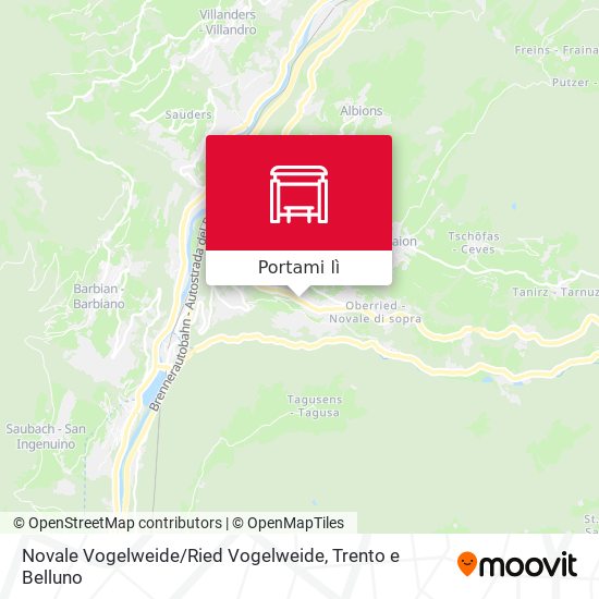 Mappa Novale Vogelweide / Ried Vogelweide