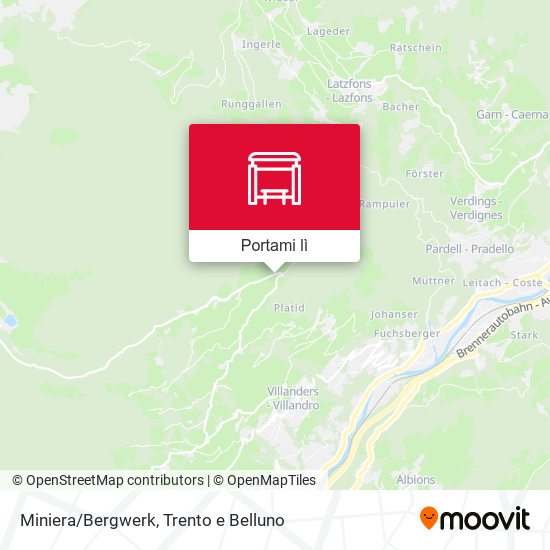 Mappa Miniera/Bergwerk