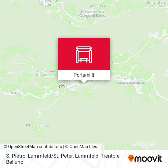 Mappa S. Pietro, Lammfeld / St. Peter, Lammfeld