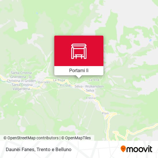 Mappa Daunëi Fanes