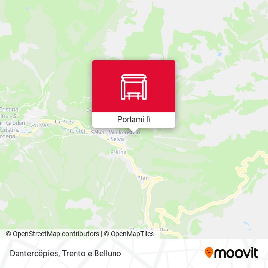 Mappa Dantercëpies