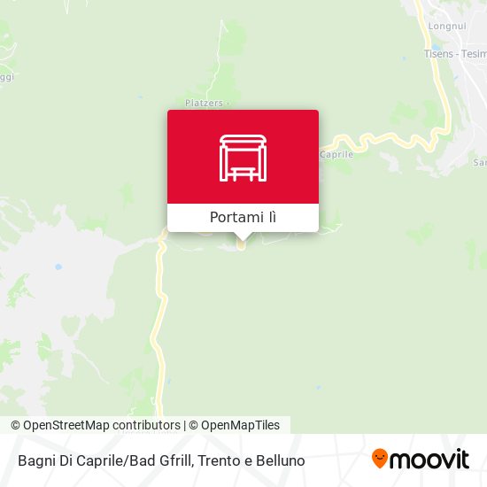 Mappa Bagni Di Caprile/Bad Gfrill