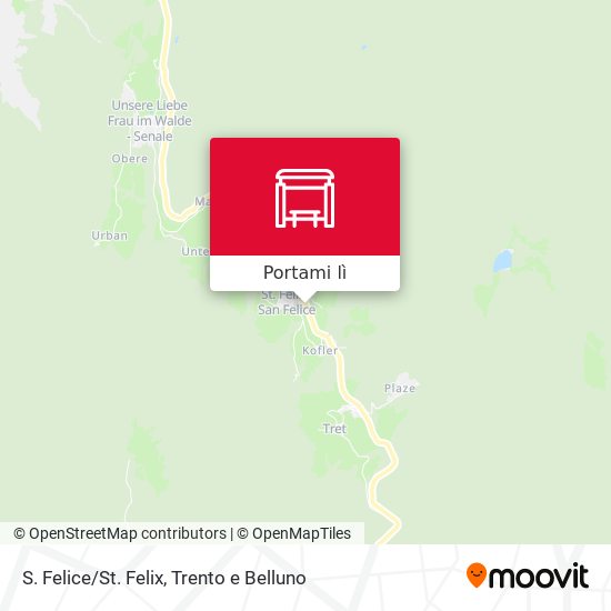 Mappa S. Felice/St. Felix
