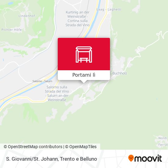 Mappa S. Giovanni/St. Johann