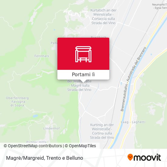 Mappa Magrè/Margreid
