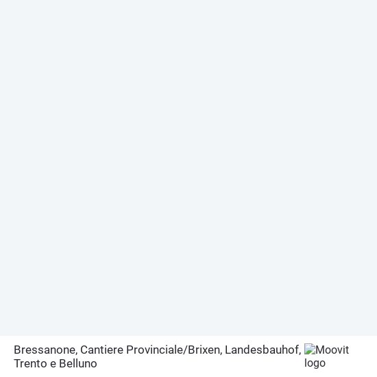 Mappa Bressanone, Cantiere Provinciale / Brixen, Landesbauhof
