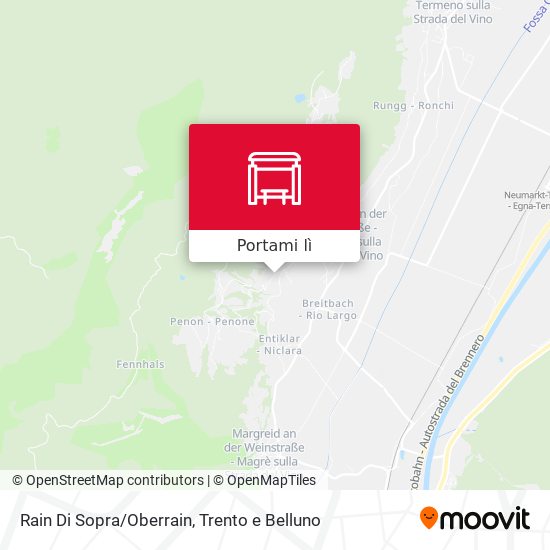 Mappa Rain Di Sopra/Oberrain